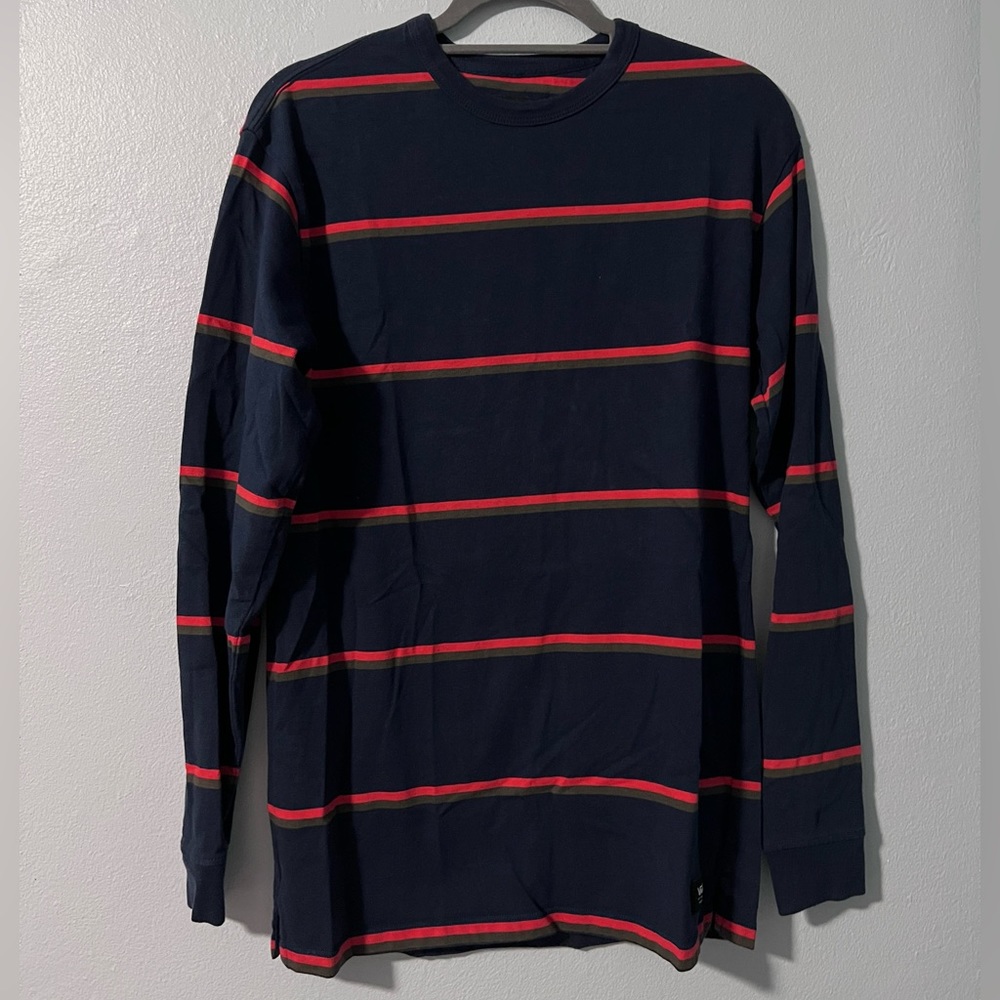 Vans Awbrey Striped Long Sleeve Shirt/Sweater